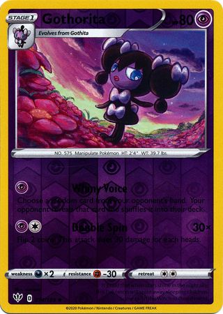 Gothorita 074/189 - Holo Reverse-Kantocards
