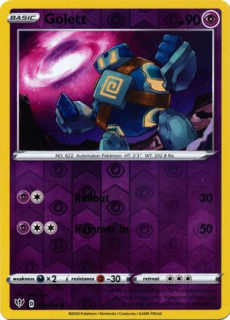 Golett 076/189 - Holo Reverse-Kantocards