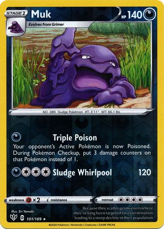 Muk 101/189 - Holo Reverse-Kantocards