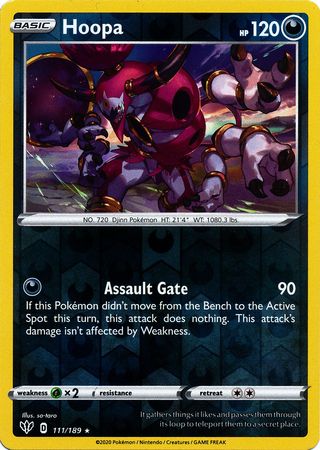 Hoopa 111/189 - Holo Reverse-Kantocards