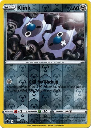 Klink 125/189 - Holo Reverse-Kantocards