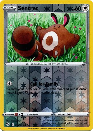 Sentret 135/189 - Holo Reverse-Kantocards