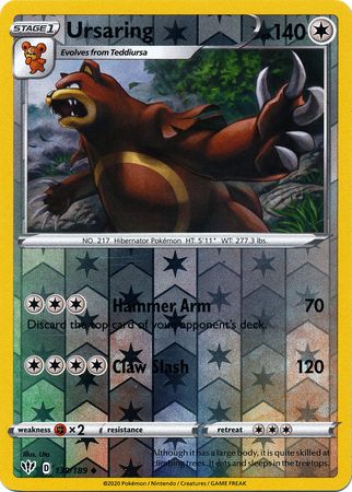 Ursaring 139/189 - Holo Reverse-Kantocards