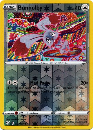 Bunnelby 150/189 - Holo Reverse-Kantocards