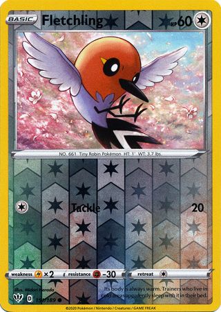 Fletchling 151/189 - Holo Reverse-Kantocards