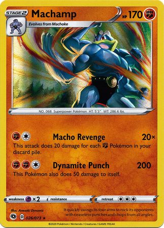 Machamp 026/073 - Holo-Kantocards
