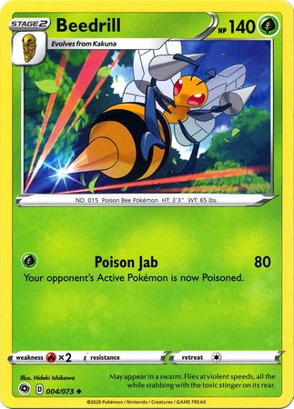 Beedrill 004/073-Kantocards