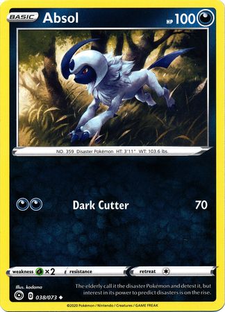 Absol 038/073-Kantocards