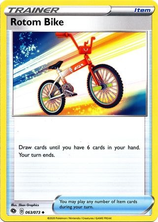 Rotom Bike 063/073-Kantocards