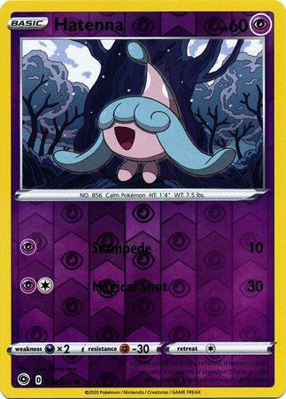 Hatenna 018/073 - Holo Reverse-Kantocards