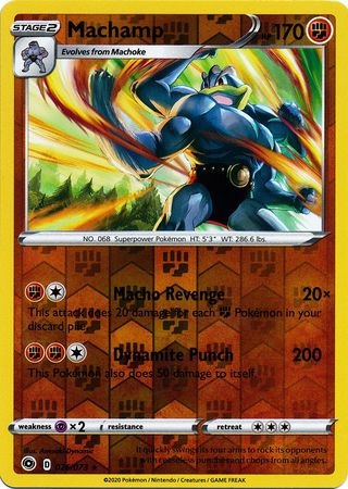Machamp 026/073 - Holo Reverse-Kantocards