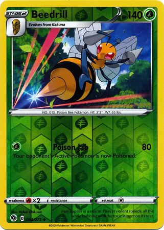Beedrill 004/073 - Holo Reverse-Kantocards