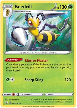 Beedrill 003/185-Kantocards
