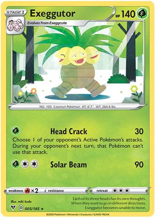 Exeggutor 005/185-Kantocards