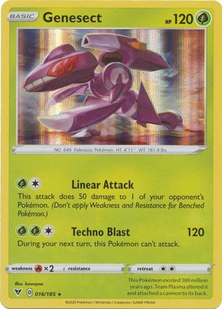 Genesect 016/185 - Holo-Kantocards