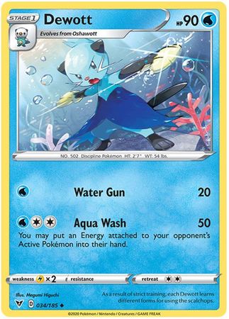 Dewott 034/185-Kantocards