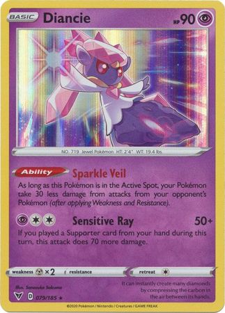 Diancie 079/185 - Holo-Kantocards