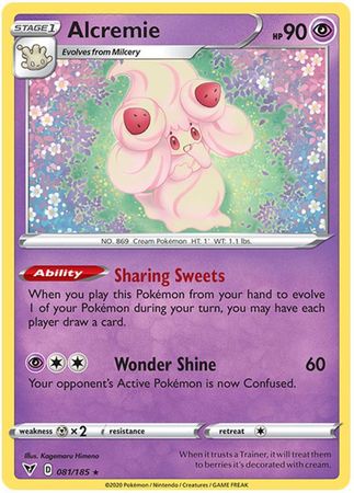 Alcremie 081/185-Kantocards