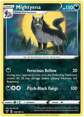 Mightyena 104/185-Kantocards