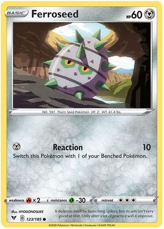 Ferroseed 123/185-Kantocards