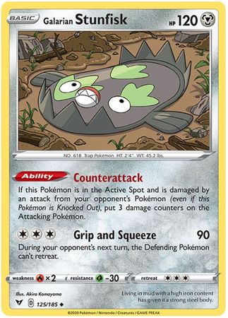 Galarian Stunfisk 125/185-Kantocards