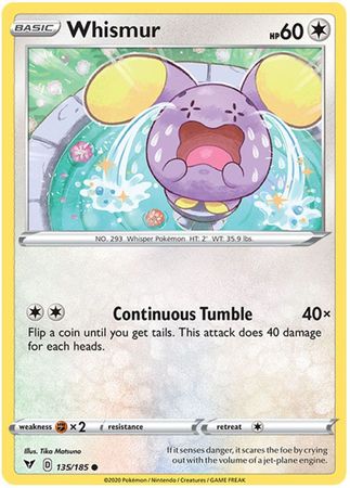 Whismur 135/185-Kantocards