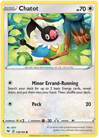 Chatot 139/185-Kantocards