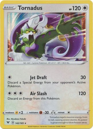 Tornadus 142/185 - Holo-Kantocards