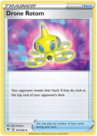 Drone Rotom 151/185-Kantocards