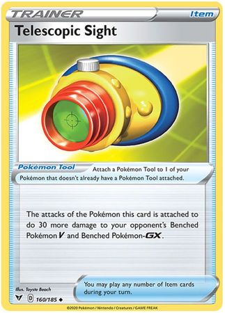 Telescopic Sight 160/185-Kantocards