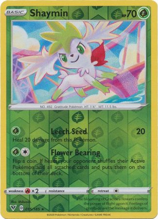 Shaymin 015/185 - Holo Reverse-Kantocards