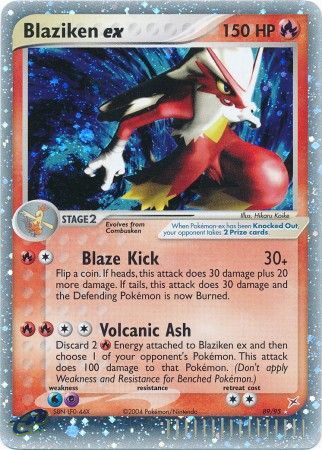 Blaziken ex 89/95-Kantocards