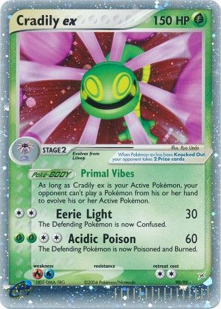 Cradily ex 90/95-Kantocards