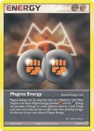 Magma Energy 87/95-Kantocards
