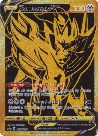 Zamazenta V SWSH077-Kantocards