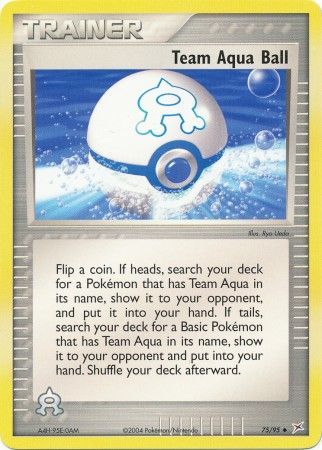 Team Aqua Belt 76/95-Kantocards