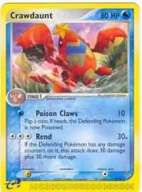 Crawdaunt 13/97-Kantocards