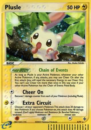 Plusle 8/97-Kantocards