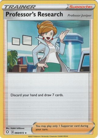 Professor's Research 060/072 (Holofoil)-Kantocards