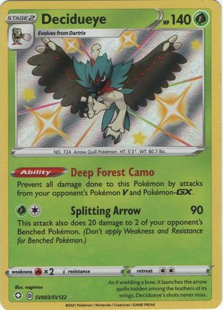 Decidueye SV003/SV122-Kantocards