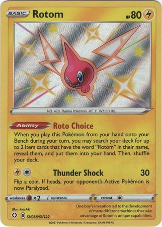 Rotom SV038/SV122-Kantocards