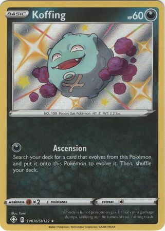 Koffing SV076/SV122-Kantocards