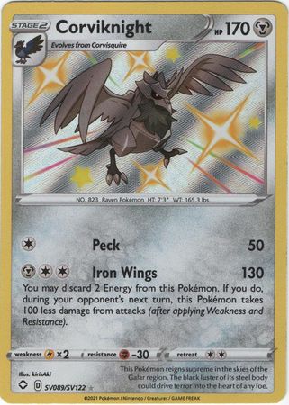 Corviknight SV089/SV122-Kantocards