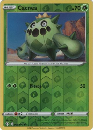 Cacnea 004/072 - Reverse Holo-Kantocards