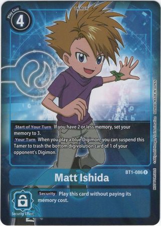 Matt Ishida BT1-086 Box Topper-Kantocards