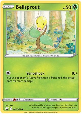 Bellsprout 001/163-Kantocards