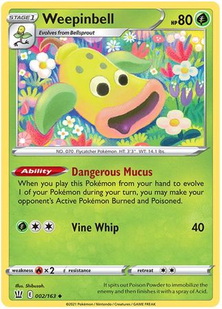 Weepinbell 002/163-Kantocards
