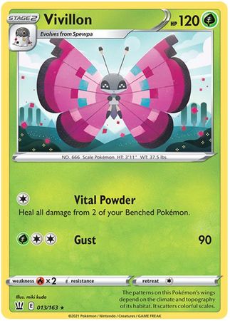 vivillon 13/163-Kantocards
