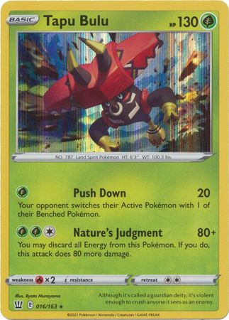 Tapu Bulu 016/163 - Holo-Kantocards