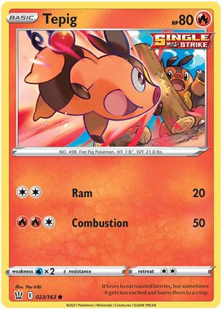 Tepig 023/163-Kantocards